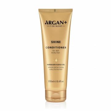 Кондиционер Argan+ Hawaiian Kukui Oil Shine Conditioner для блеска тусклых и сухих волос, 250 мл Кондиционер Argan+ Hawaiian Kukui Oil Shine Conditioner для блеска тусклых и сухих волос, 250 мл