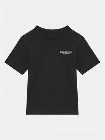 Jack&Jones Junior Футболка Boston 12274897 Чорний Relaxed Fit Jack&Jones Junior Футболка Boston 12274897 Чорний Relaxed Fit