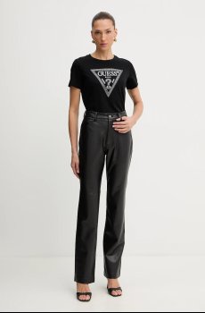 Хлопковая футболка Guess