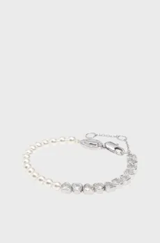 Женский серебристый браслет Серебряный ONESIZE Bimba Y Lola 262BAB317.10040