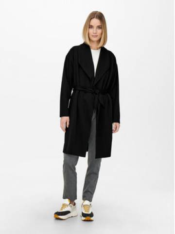 JDY Демісезонний плащ Mekko 15259931 Чорний Regular Fit JDY Демісезонний плащ Mekko 15259931 Чорний Regular Fit