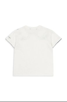 Детская футболка с добавлением льна Konges Sløjd ERA TEE OCS