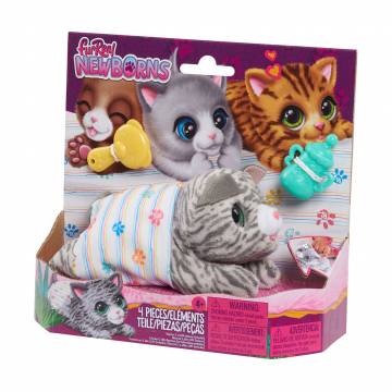 Интерактивная игрушка Furreal серии Newborns Котенок, 8*15*8 см, от 4 лет, 4 элемента (28073) Интерактивная игрушка Furreal серии Newborns Котенок, 8*15*8 см, от 4 лет, 4 элемента (28073)