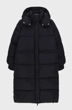 Женская черная куртка Черный L Guess V6BL08.W4373;JBLK
