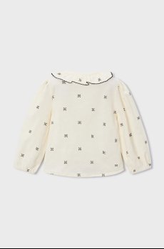 Детская хлопковая блузка Mayoral