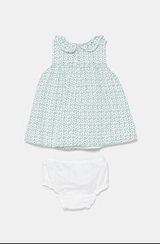 Детское льняное платье United Colors of Benetton