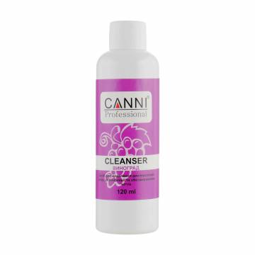Средство для удаления липкого слоя Canni Cleanser 3 in 1 виноград, 120 мл Средство для удаления липкого слоя Canni Cleanser 3 in 1 виноград, 120 мл