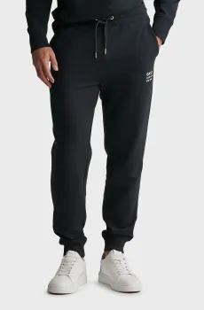 Мужские черные спортивные брюки SCRIPT Черный XXL Gant 2043024