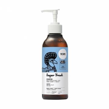 Освежающий шампунь для волос Yope Daily Heroes Super Fresh Shampoo для повседневного использования, 300 мл