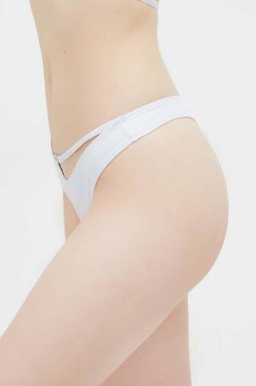 Купальные стринги Calvin Klein цвет белый Купальные стринги Calvin Klein цвет белый