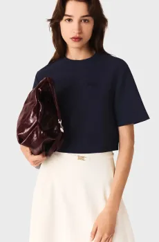 Женский синий топ Синий 36 MAJE MFPTO01204_Navy