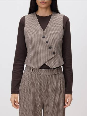 Reserved - Асиметричний жилет для костюма - різнобарвний - 275GF-MLC Reserved - Асиметричний жилет для костюма - різнобарвний - 275GF-MLC