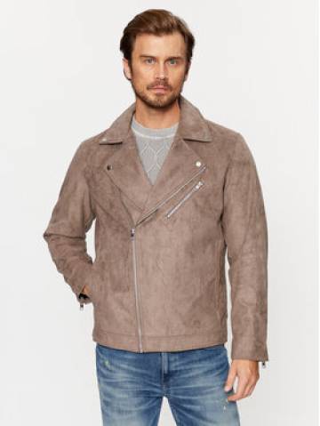 Jack&Jones Куртка зі штучної шкіри 12236853 Коричневий Regular Fit Jack&Jones Куртка зі штучної шкіри 12236853 Коричневий Regular Fit