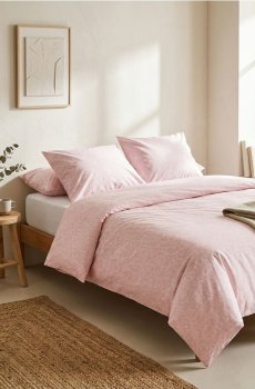 Комплект постільної білизни - пастельний рожевий