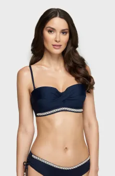 Женский темно-синий лиф от купальника Синий 40B MARC&ANDRE L2305-Y-942