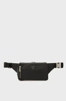 Мужская черная поясная сумка TORINO Черный ONESIZE Guess HMTODEP5221