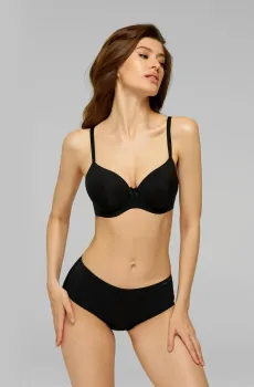 Женский черный бюстгальтер Черный 80F MARC&ANDRE W20-1415-RGM-SY