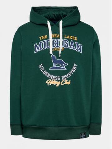 Brave Soul Світшот MSS-516MEMPHIS Зелений Regular Fit Brave Soul Світшот MSS-516MEMPHIS Зелений Regular Fit