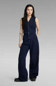 Женский темно-синий джинсовый жилет Синий XS G-Star RAW D24207,C456