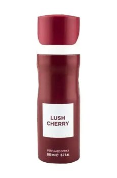 Парфюмированный дезодорант-спрей Fragrance World Lush Cherry женский, 200 мл