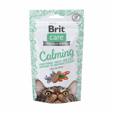Лакомство для кошек Brit Care Calming с курицей, 50 г Лакомство для кошек Brit Care Calming с курицей, 50 г