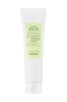 Очищающий гель для лица meisani Puri-Tea Salicylic Acid Cleansing Gel, 150 мл