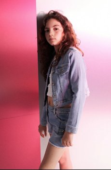 Детская джинсовая куртка Patrizia Pepe CA52