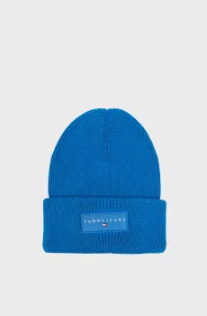 Мужская синяя шапка LINEAR Синий ONESIZE Tommy Jeans AM0AM13666
