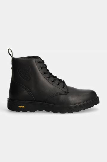 Кожаные ботинки Blauer GUANTANAMO мужские цвет чёрный F4GUANTANAMO6.OIL Кожаные ботинки Blauer GUANTANAMO мужские цвет чёрный F4GUANTANAMO6.OIL