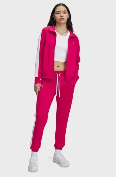 Женский розовый спортивный костюм (кофта, брюки) Tricot Tracksuit Розовый L Under Armour 1365147-681
