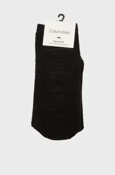 Женские черные носки TERRY Черный ONESIZE Calvin Klein 701235381