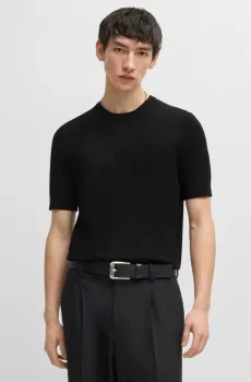 Мужской черный джемпер Черный S HUGO 50536693;001