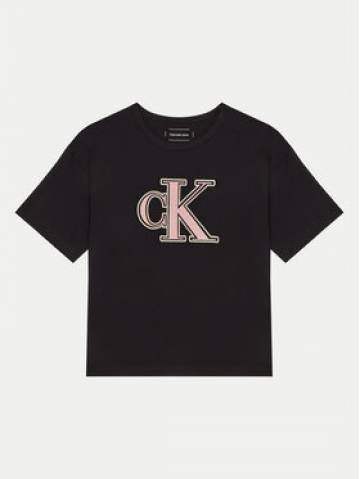 Calvin Klein Jeans Футболка IG0IG02806 Чорний Boxy Fit Calvin Klein Jeans Футболка IG0IG02806 Чорний Boxy Fit