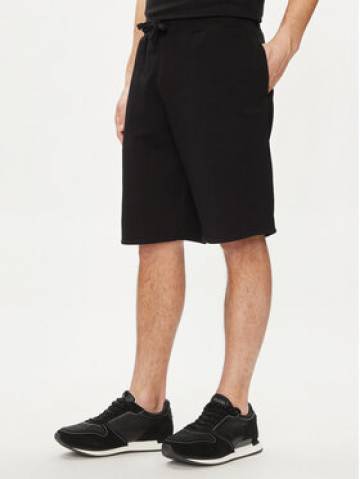 Guess Шорти з тканини Clovis M4GD10 KBK32 Чорний Loose Fit Guess Шорти з тканини Clovis M4GD10 KBK32 Чорний Loose Fit