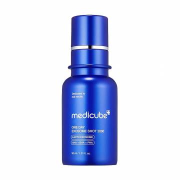 Сыворотка для лица Medicube One Day Exosome Shot 2000, для сужения пор, с экзосомами и спикулами, 30 мл Сыворотка для лица Medicube One Day Exosome Shot 2000, для сужения пор, с экзосомами и спикулами, 30 мл