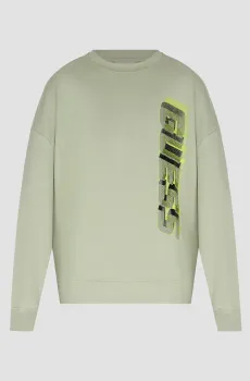 Мужской оливковый свитшот Оливковый XXL Guess Z4RQ20.KAIJ1;A810