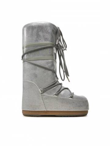 Moon Boot Снігоходи Icon Glitter 80D1402850 Срібний Moon Boot Снігоходи Icon Glitter 80D1402850 Срібний