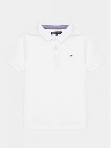 Tommy Hilfiger Поло KB0KB03975 Білий Regular Fit Tommy Hilfiger Поло KB0KB03975 Білий Regular Fit
