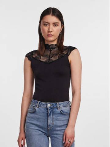 Pieces Боді 17096887 Чорний Slim Fit Pieces Боді 17096887 Чорний Slim Fit