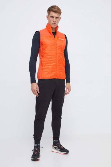 Спортивная безрукавка adidas TERREX Varil цвет оранжевый переходная Спортивная безрукавка adidas TERREX Varil цвет оранжевый переходная