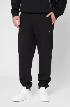 Мужские черные спортивные брюки Черный S HUGO 50533695;002