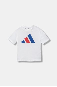 Детская хлопковая футболка adidas