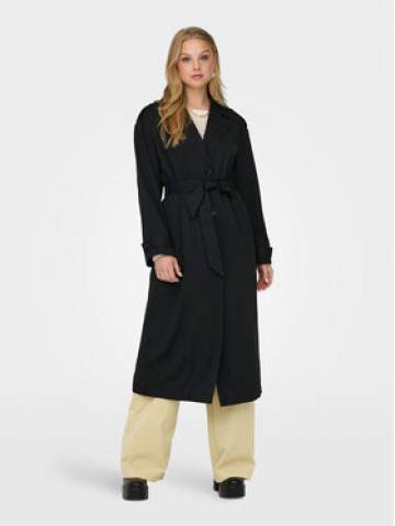 ONLY Тренч 15217799 Чорний Relaxed Fit ONLY Тренч 15217799 Чорний Relaxed Fit