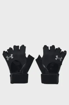 Мужские черные кожаные перчатки Ms Weightlifting Gloves Черный XXL Under Armour 1369830-001