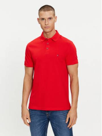 Tommy Hilfiger Поло 1985 MW0MW17771 Червоний Slim Fit Tommy Hilfiger Поло 1985 MW0MW17771 Червоний Slim Fit