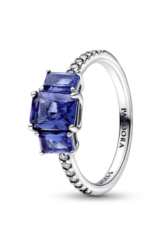 Каблучка "Три сині прямокутники"