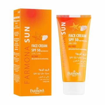 Солнцезащитный крем для лица Farmona Sun SPF 50 обезжиренный, 50 мл Солнцезащитный крем для лица Farmona Sun SPF 50 обезжиренный, 50 мл