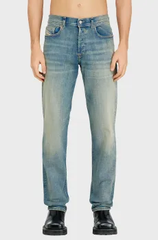 Мужские голубые джинсы 2023 D-FINITIVE Голубой 32-32 Diesel A10229 09N32