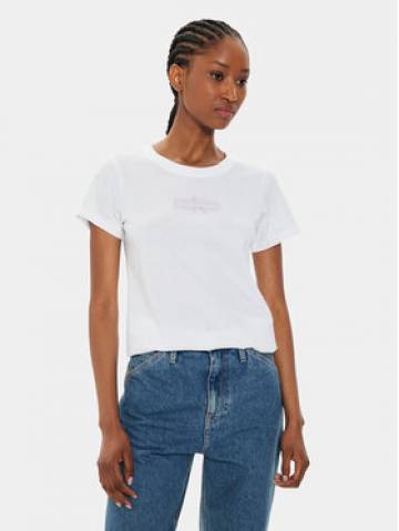 Calvin Klein Jeans Футболка Faded Monologo J20J223625 Білий Slim Fit Calvin Klein Jeans Футболка Faded Monologo J20J223625 Білий Slim Fit