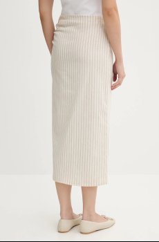 Юбка из смесового льна Sisley